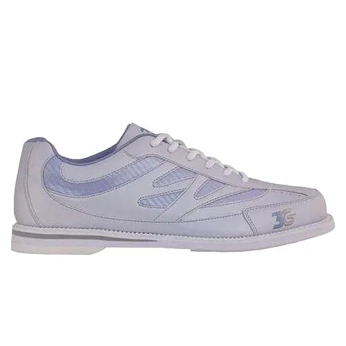 3G Womens Cruze Periwinkle Ivory Bowling Shoes