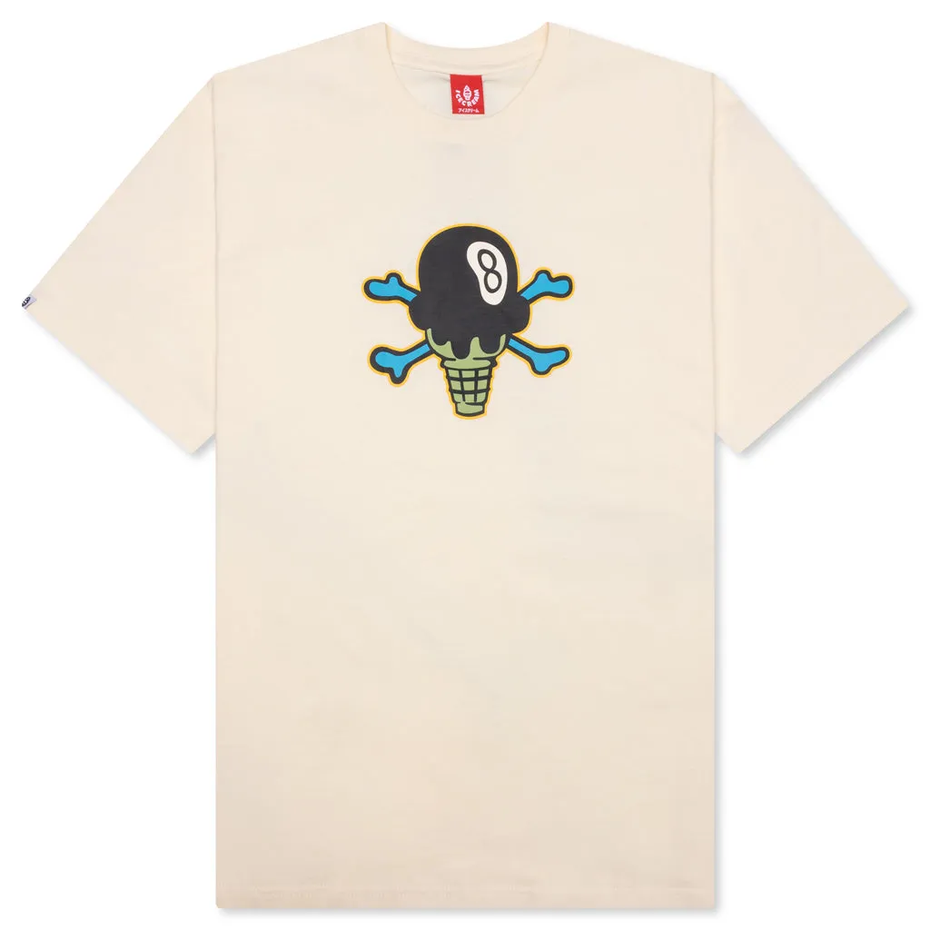 8 Ball S/S Tee - White