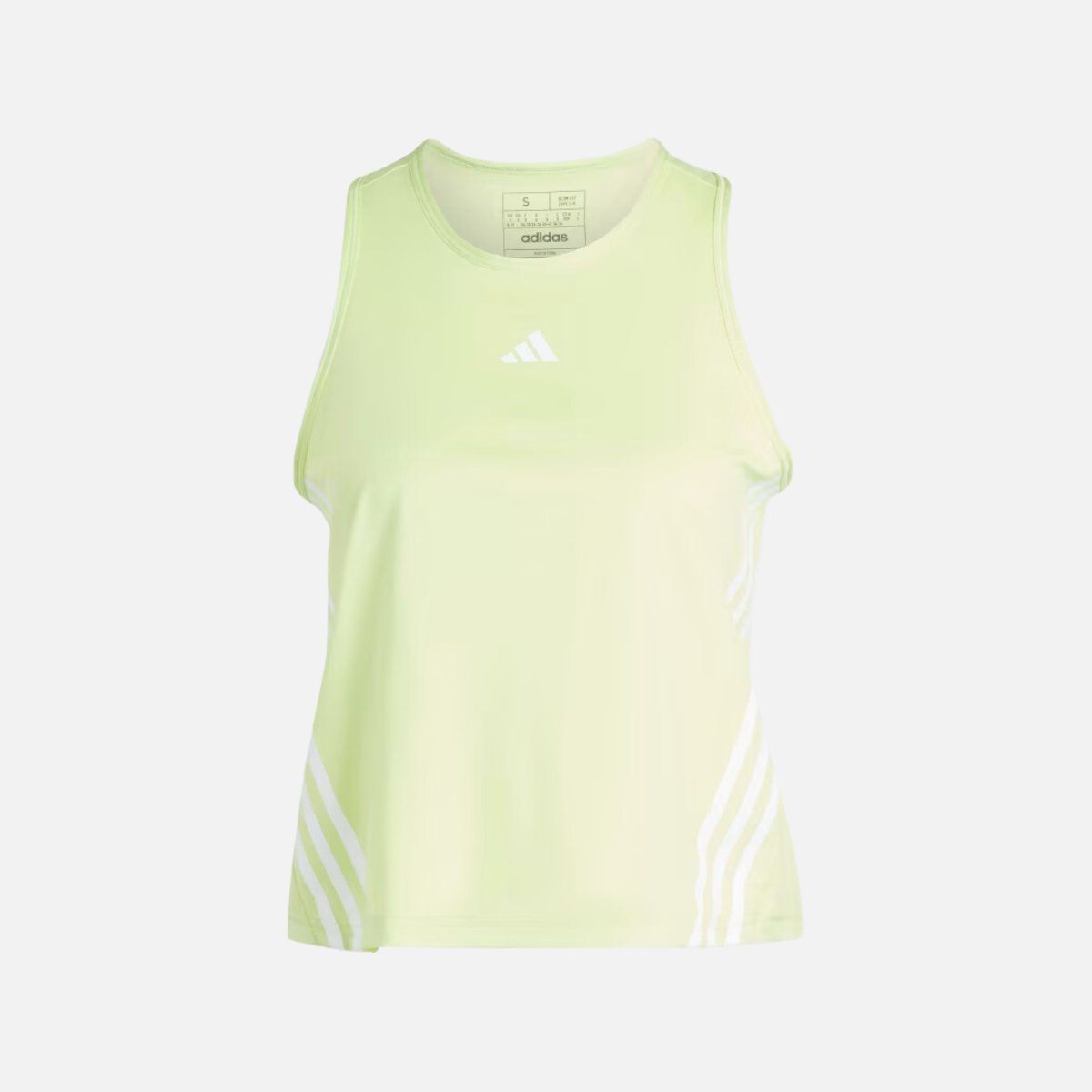 Adidas Aeroready Hyperglam Women Gym & Training Tank Top -Pulse Lime/White