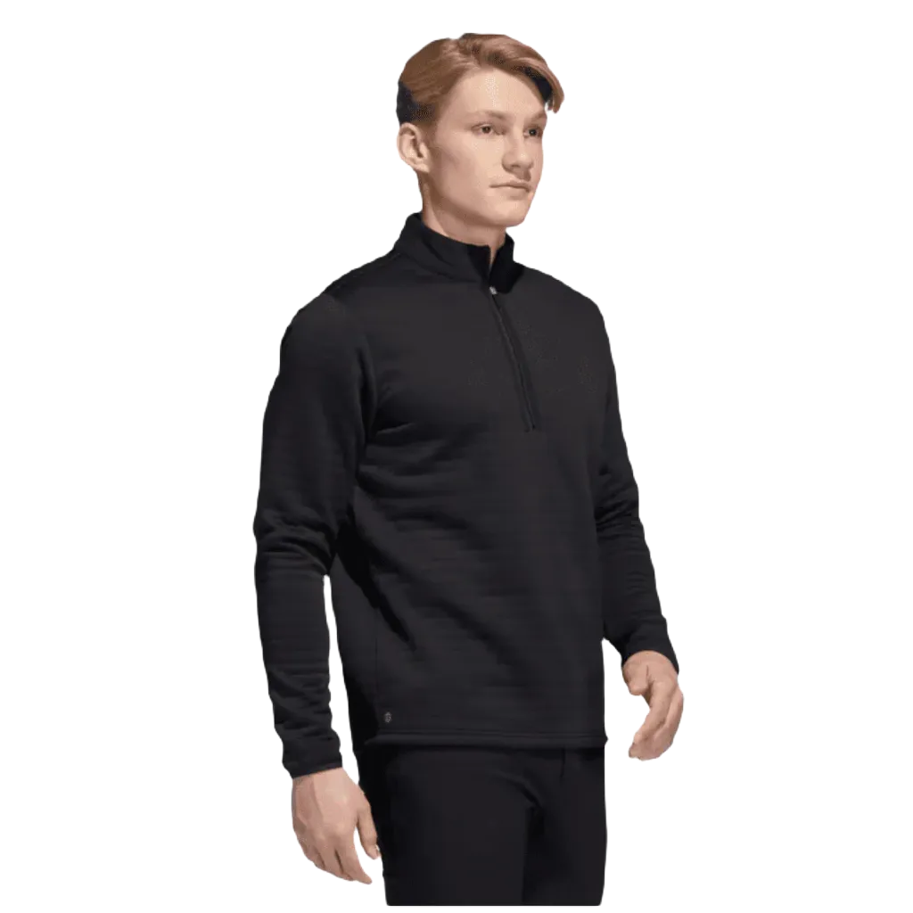 Adidas (DWR) Water Repellent 1/4 Zip Pullover - Black