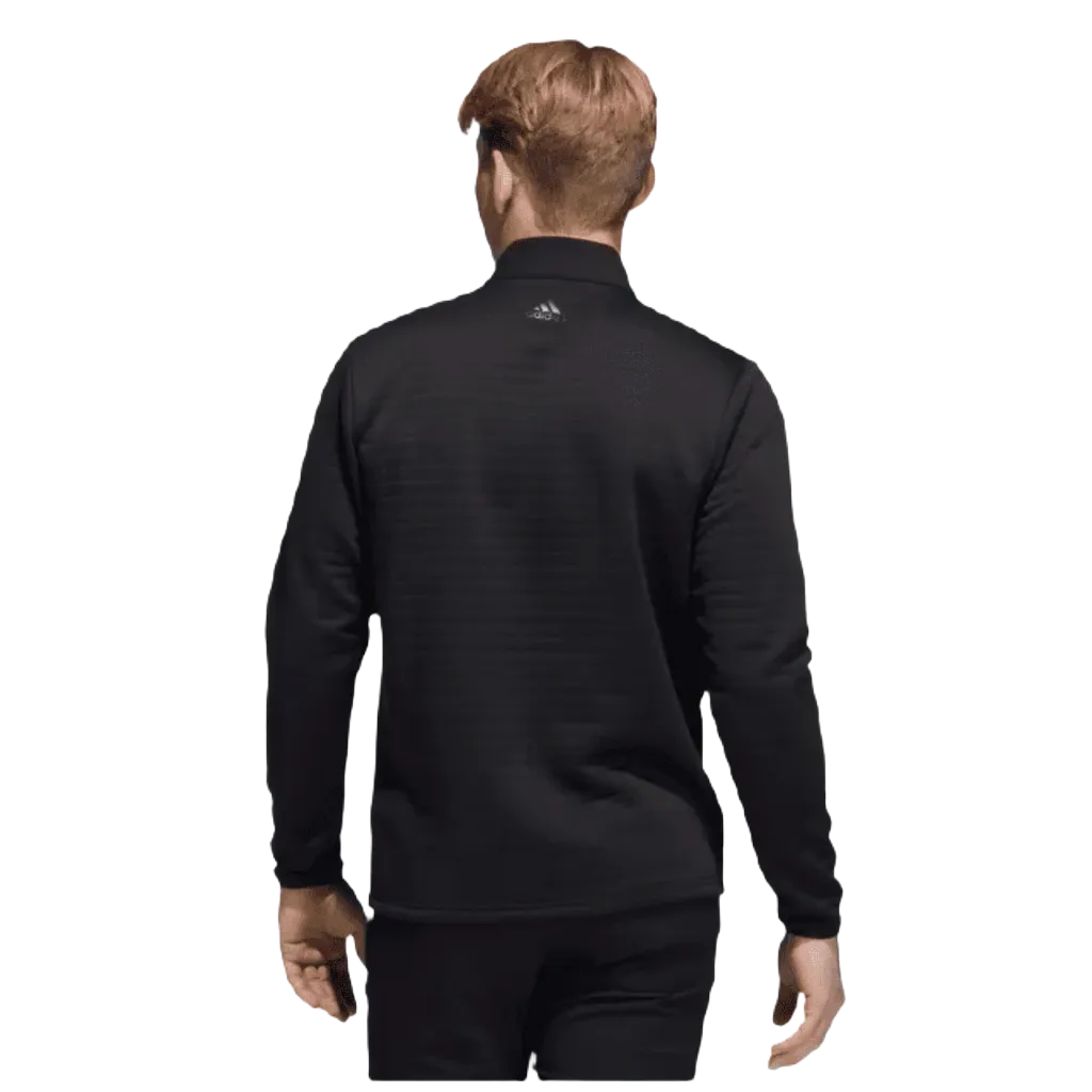 Adidas (DWR) Water Repellent 1/4 Zip Pullover - Black