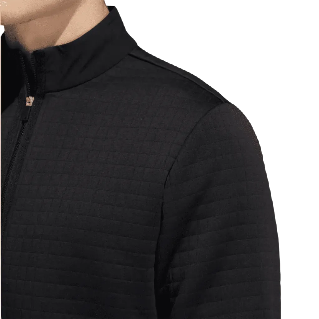 Adidas (DWR) Water Repellent 1/4 Zip Pullover - Black