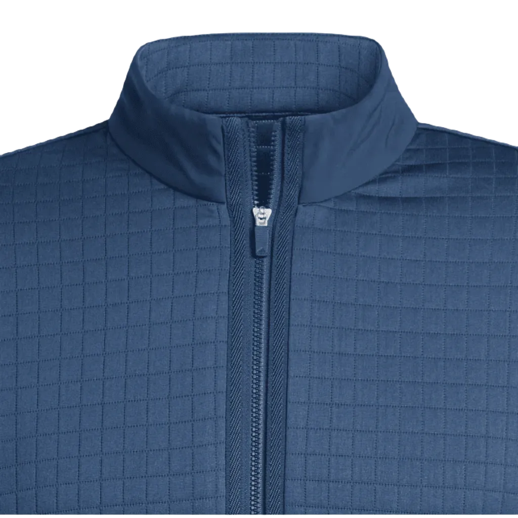 Adidas (DWR) Water Repellent 1/4 Zip Pullover - Navy