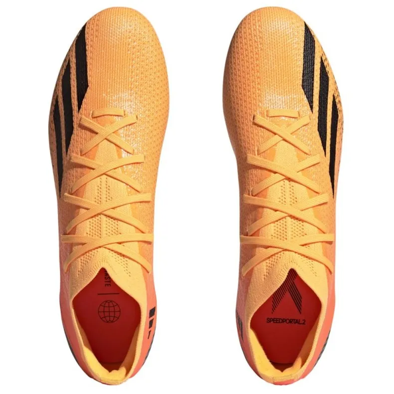 Adidas X Speedportal.2 Fg M GV9562 soccer shoes orange oranges and reds