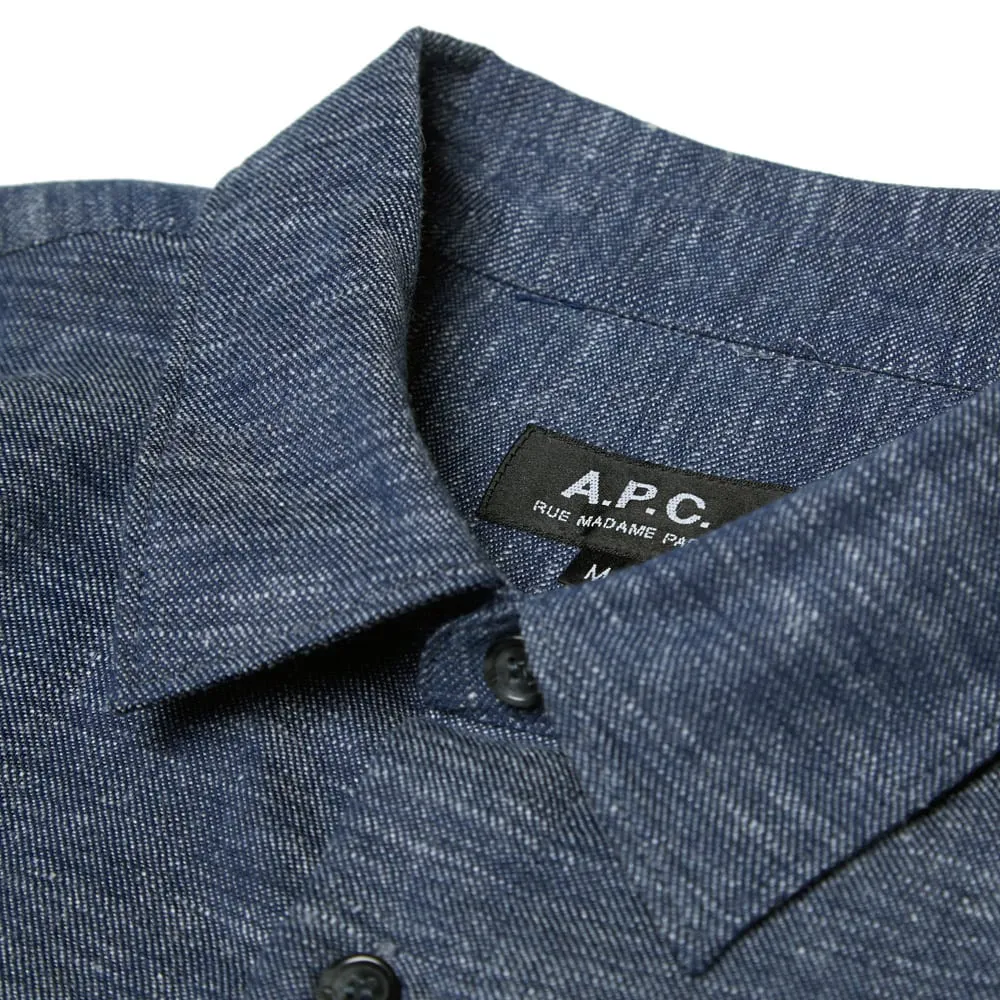 A.P.C Sportswear ShirtBlue