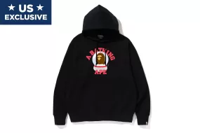 APE HEAD SNOW GLOBE COLLEGE PULLOVER HOODIE MENS