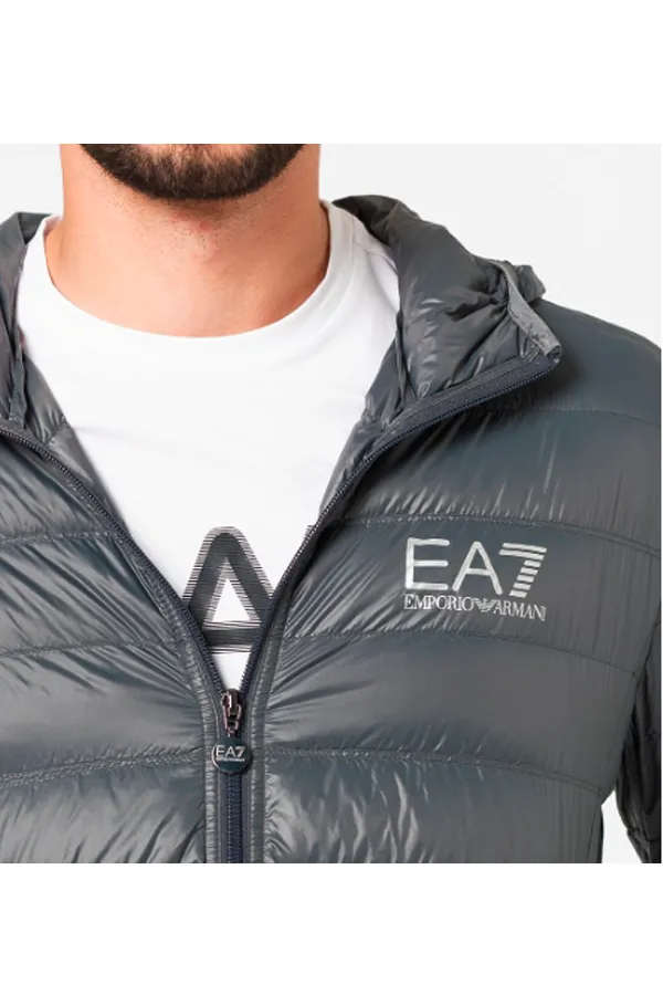 Armani EA7 Padded Light Jacket Grey