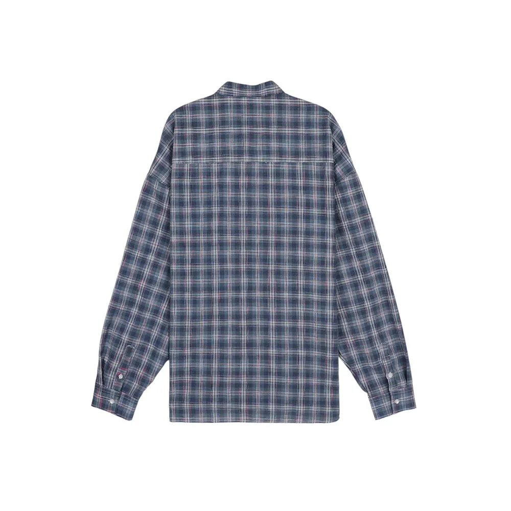 ASCLO  |Other Plaid Patterns Unisex Street Style Long Sleeves