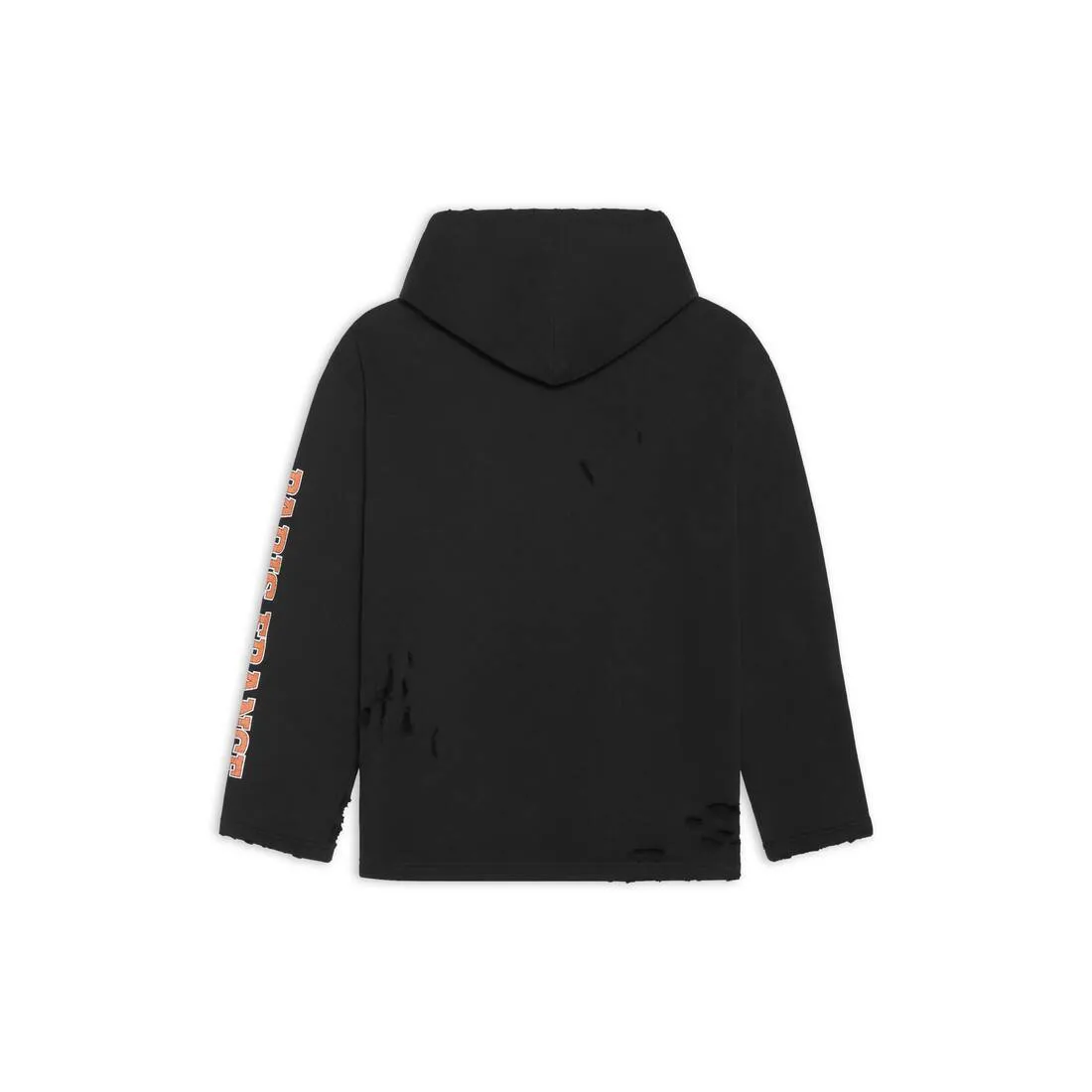 BALENCIAGA  |Women's maison balenciaga cropped hoodie in red