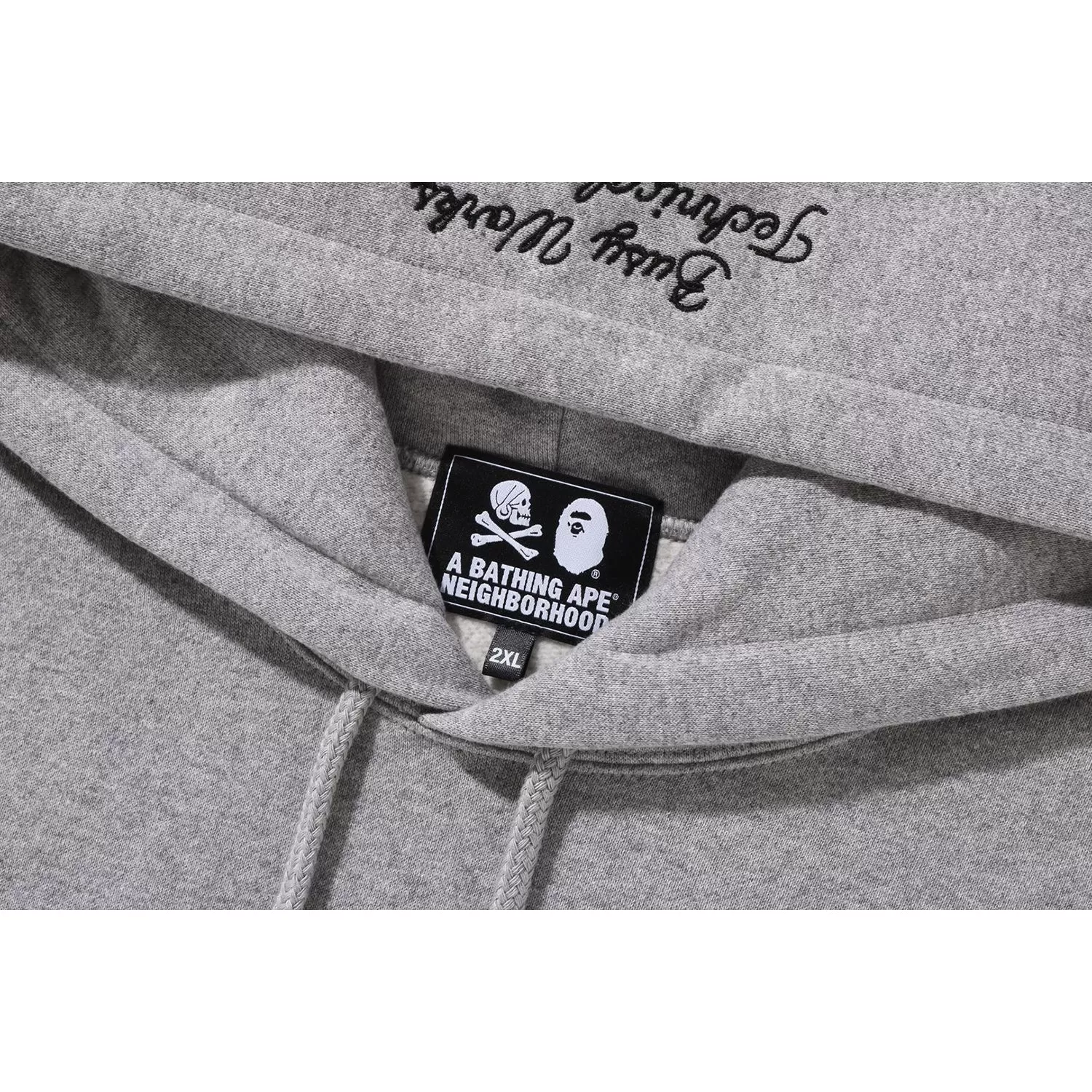 BAPE X NEIGHBOURHOOD RELAXED FIT PULLOVER HOODIE MENS