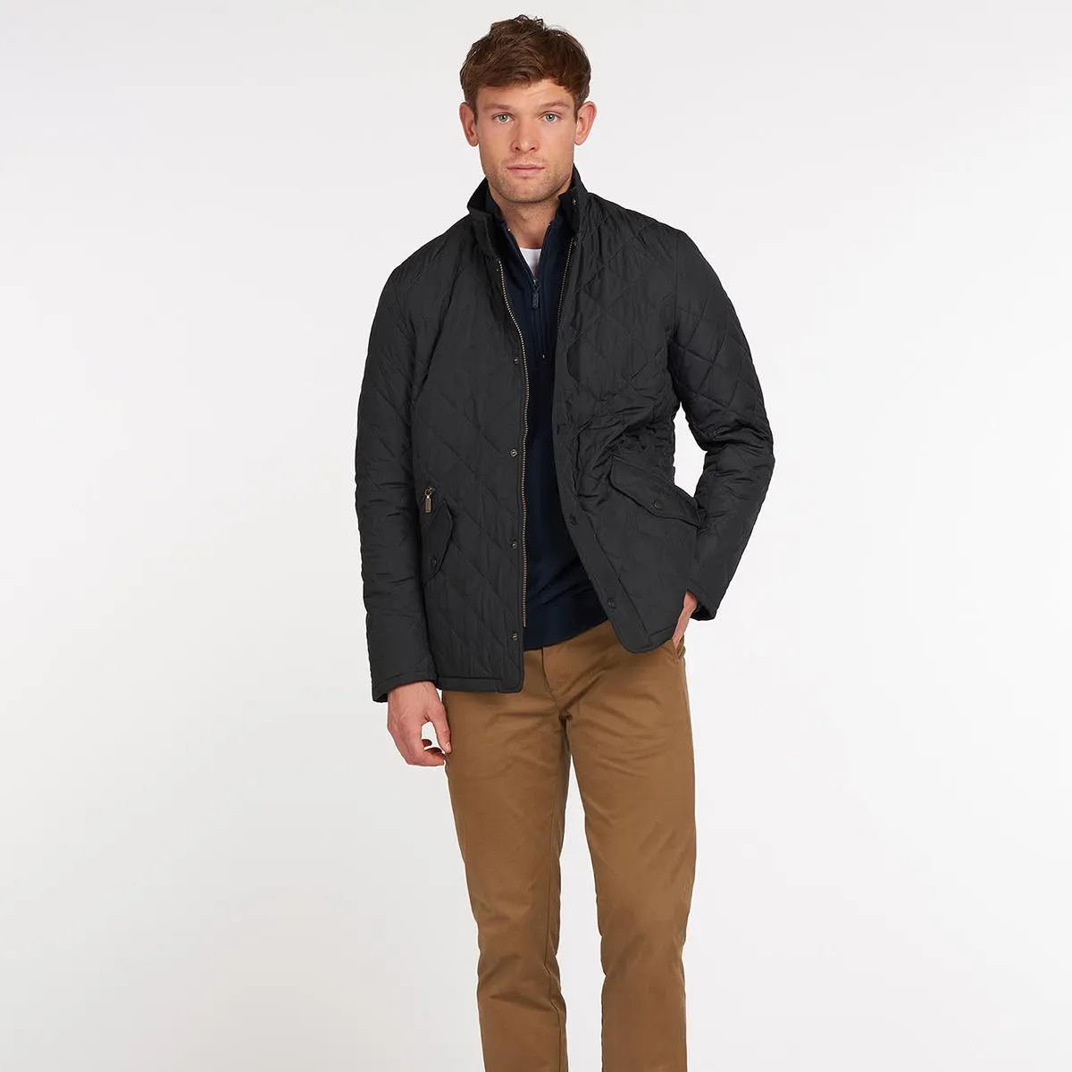 Barbour - Chelsea Sportsquilt Jacket in Navy