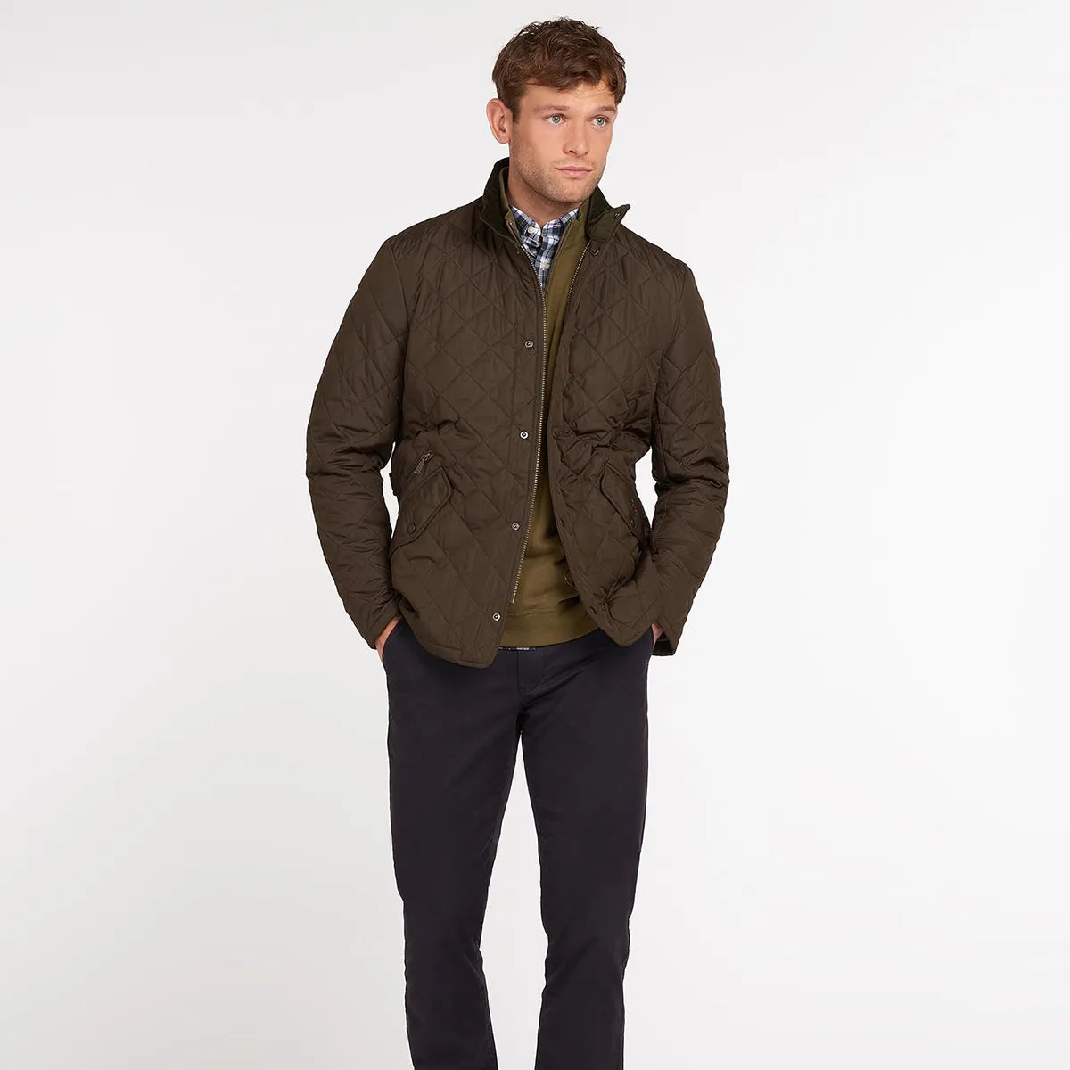 Barbour - Chelsea Sportsquilt Jacket in Olive