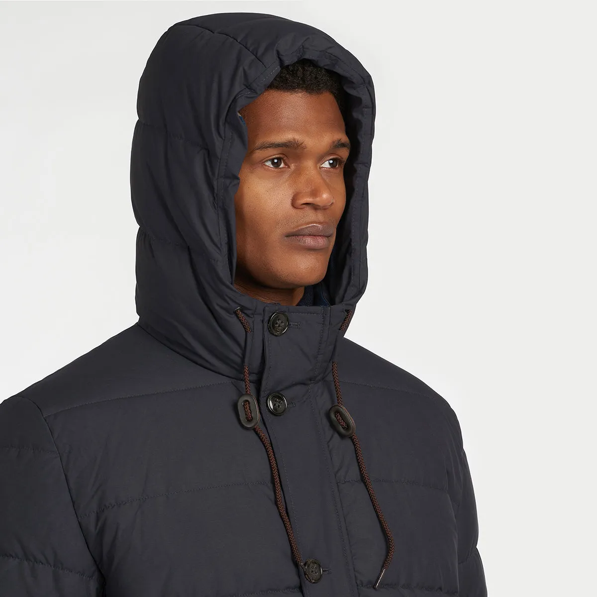 Barbour - Mobury Quilted Jacket In Navy