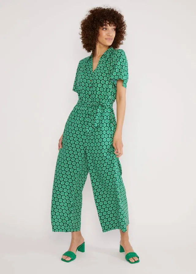 Blutsgeschwister Lively Cute Flower Charming Steps Culotte Jumpsuit