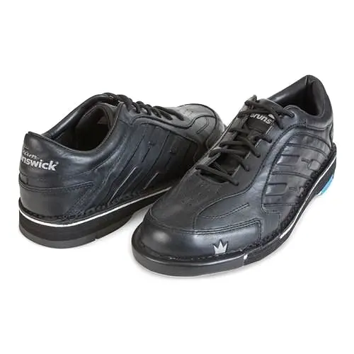 Brunswick Mens Team Brunswick Black Left Hand Bowling Shoes