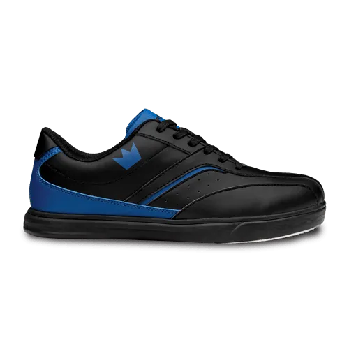 Brunswick Mens Vapor Black Royal Bowling Shoes