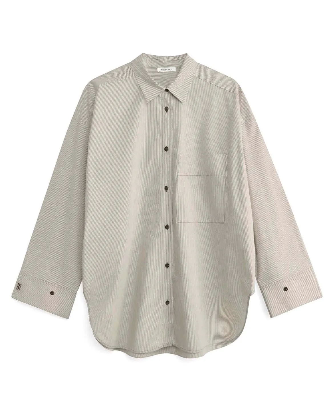 By Malene Birger Derris Shirt Warm Brown