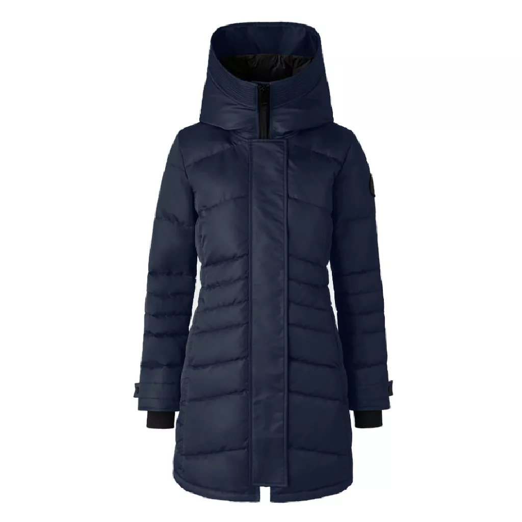 Canada Goose Women's Lorette Parka Black Label Performance Satin