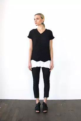 Chevron T-Shirt | Black