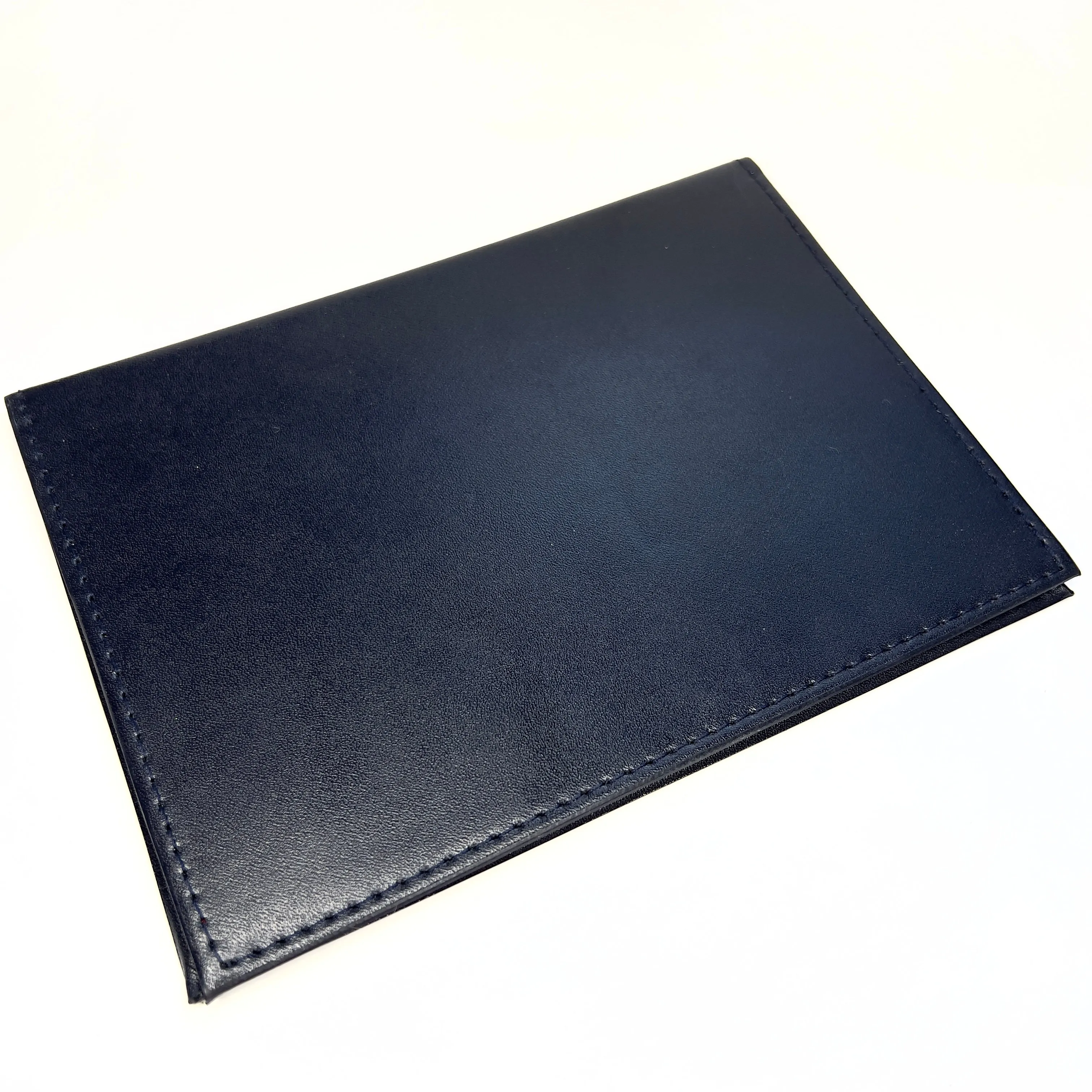 CHOPARD Blue Faux Leather Documents Folder 6.75x5 inches