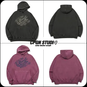 COMPAGNO  |[CPGN STUDIO ]★Connection Rhythm Pigment hoodie