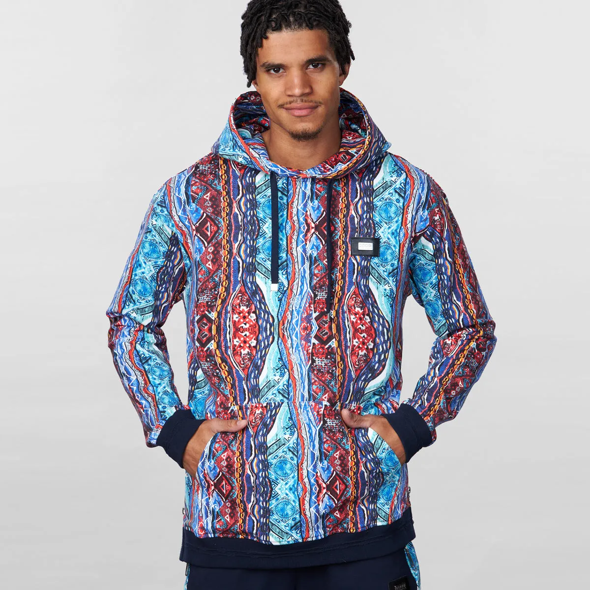 COOGI Blue Red Hoody