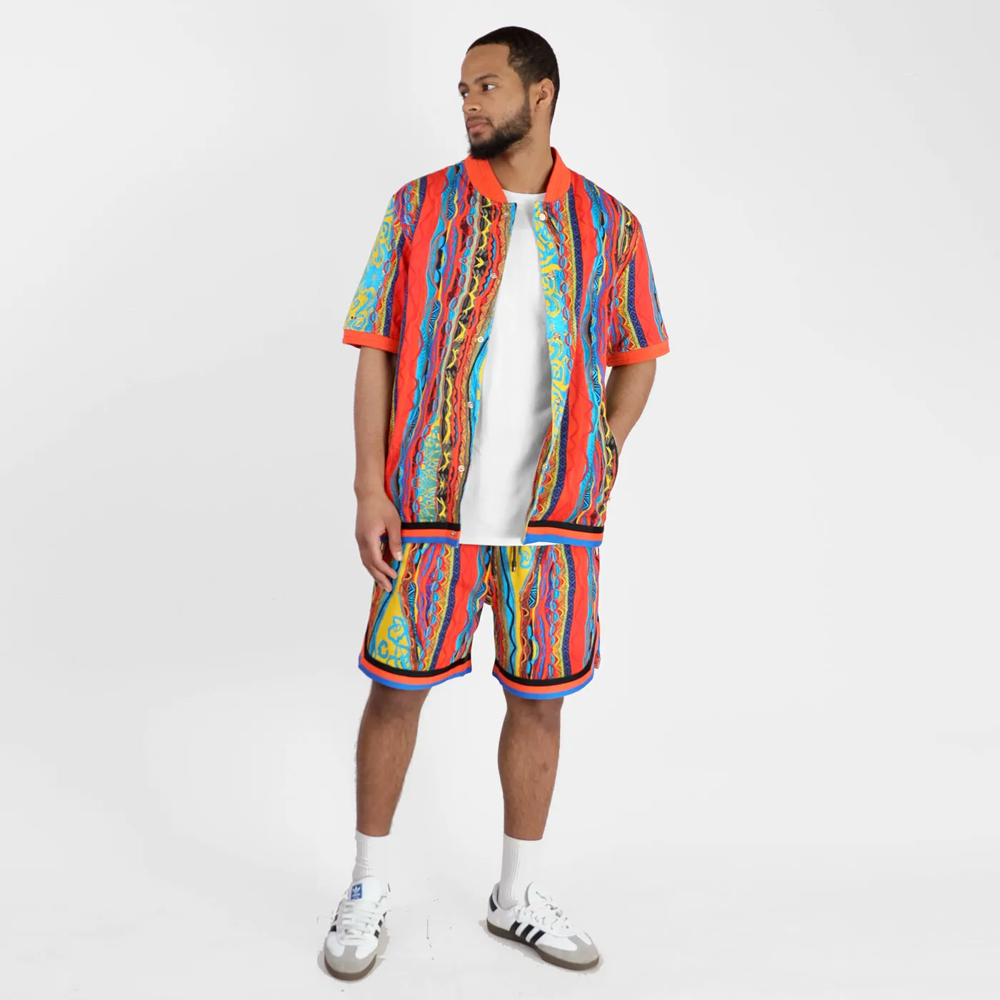 COOGI Turks - Printed Cotton Jersey Short