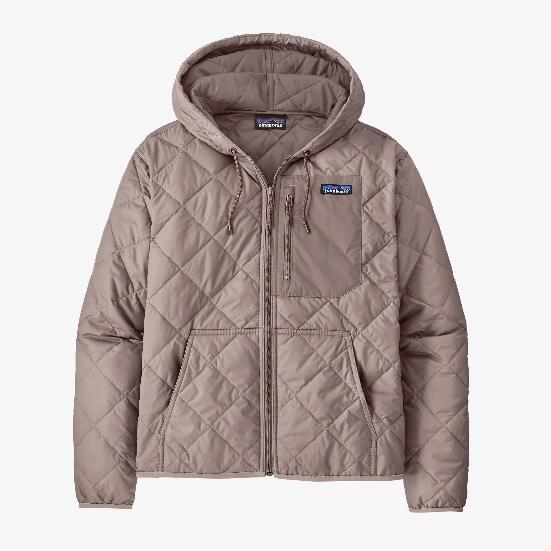 Diamond Quilted Bomber Hoody Women's