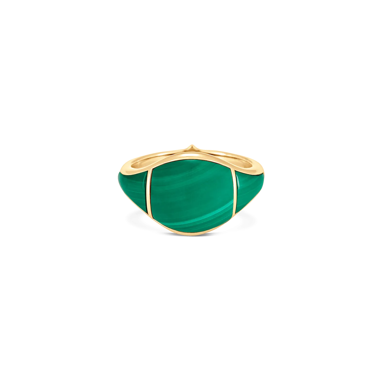 Donna Malachite Gold Ring