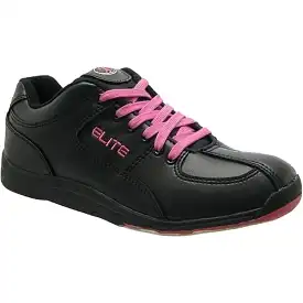 Elite Ariel Black Womens Bowling Shoes