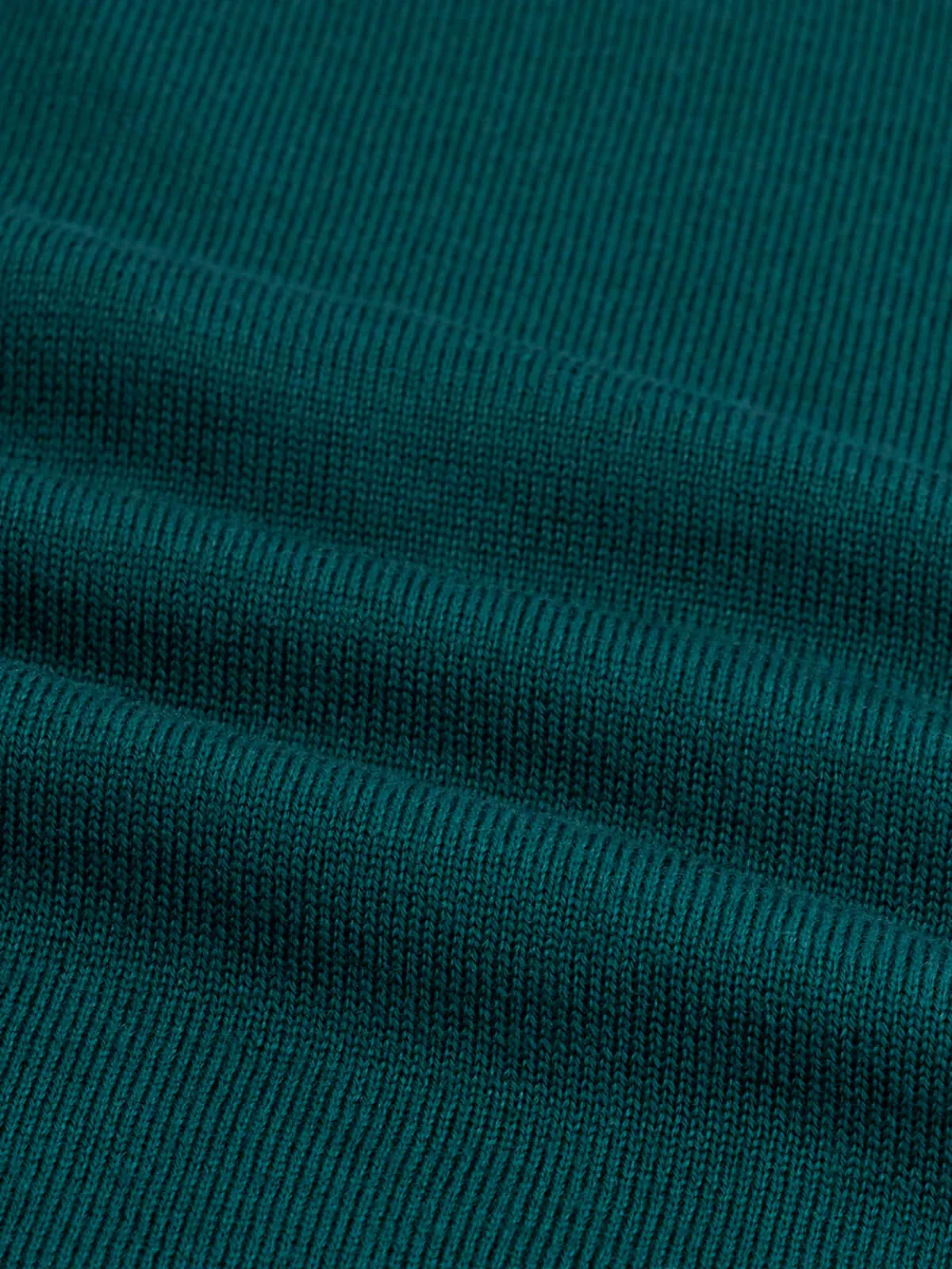 Extrafine Merino Mockneck Forest Green