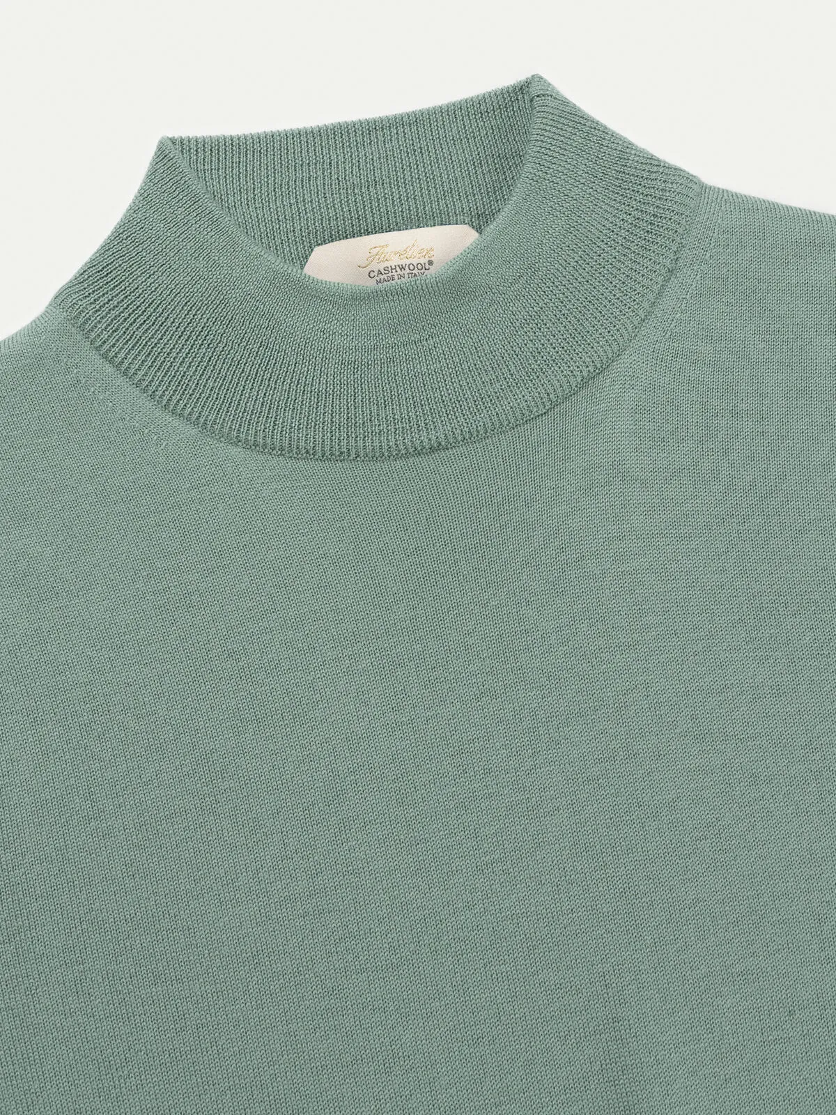 Extrafine Merino Mockneck Pistache