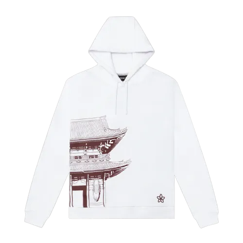 Felpa Dolly Noire Bench Tokyo Oversize Hoodie White