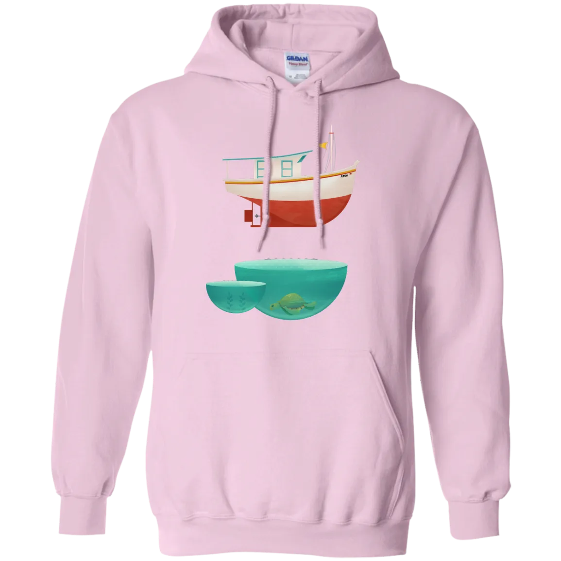 Fishing - floating boat cute animals T Shirt & Hoodie