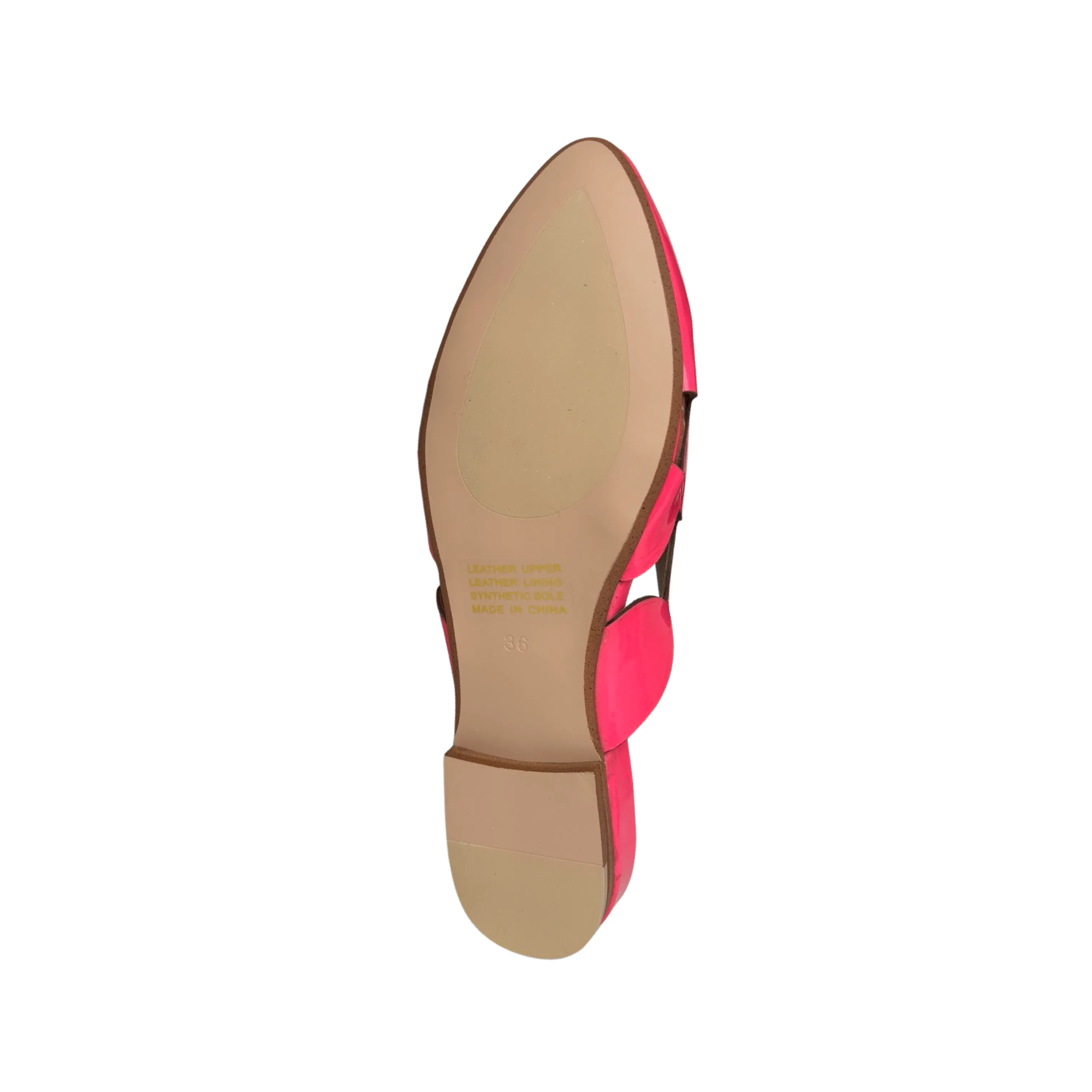 Forli Hot Pink Patent Flat Slide