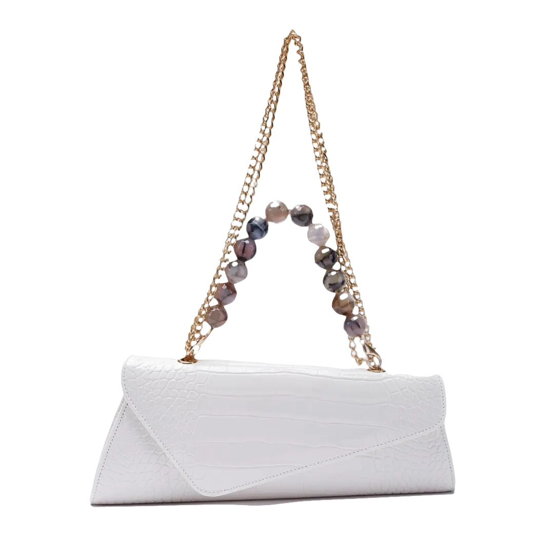 Ghalia - White - Clutch