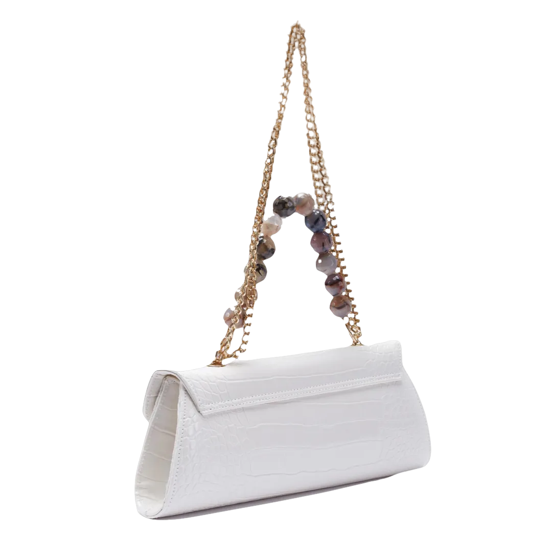 Ghalia - White - Clutch