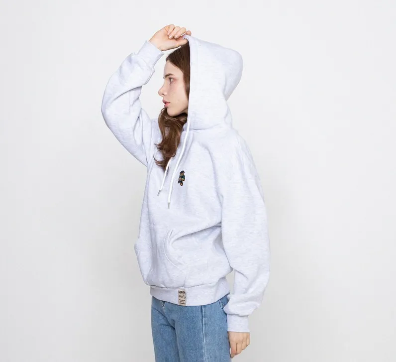 GRAVER  |[GRAVER]★DAISY BOUQUET BEAR EMBROIDERY HOODIE