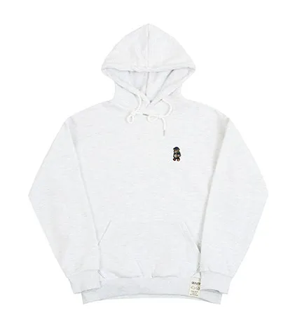 GRAVER  |[GRAVER]★DAISY BOUQUET BEAR EMBROIDERY HOODIE