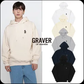 GRAVER  |[GRAVER]★DAISY BOUQUET BEAR EMBROIDERY HOODIE