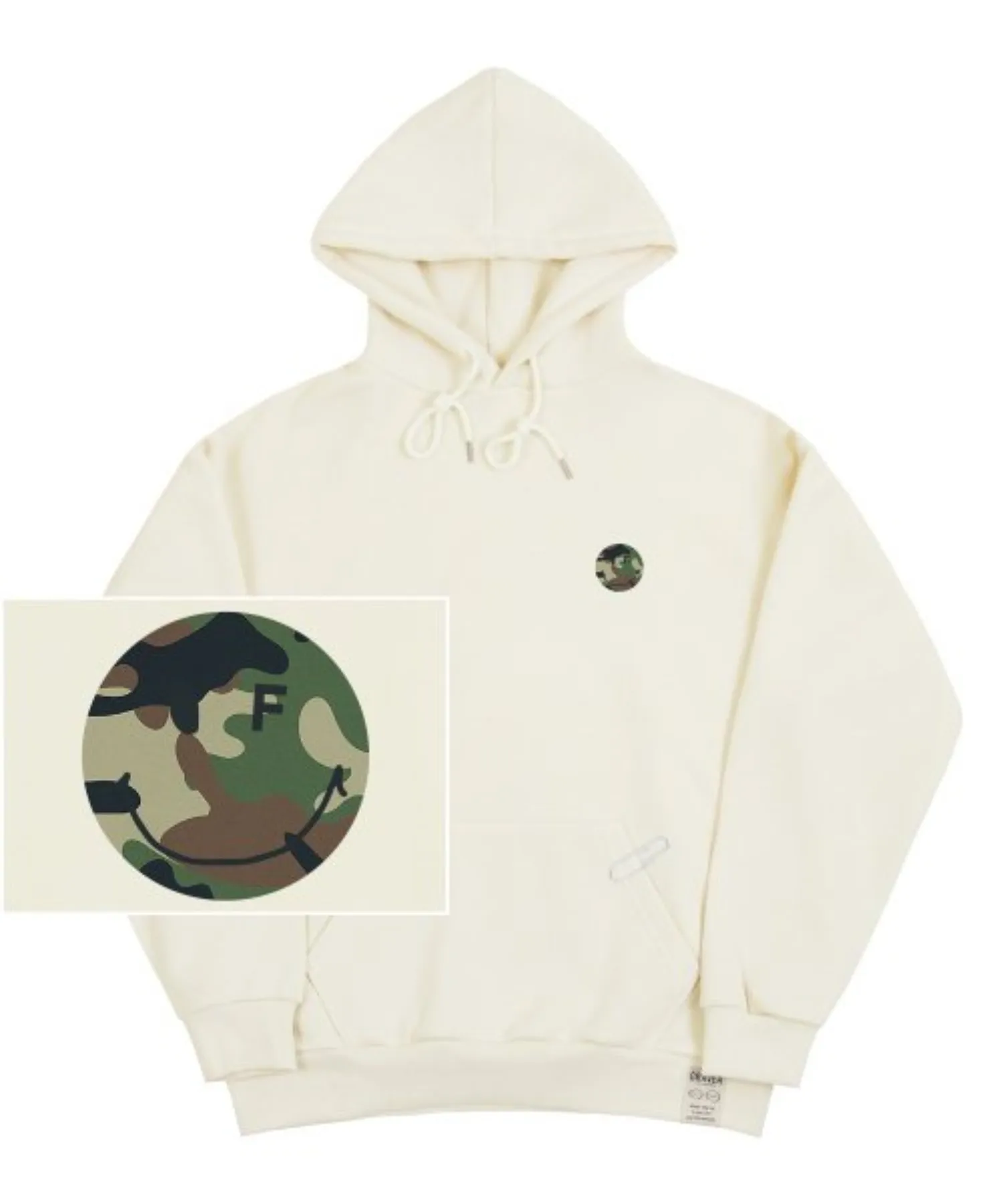 GRAVER  |[GRAVER]★SMALL CAMO DOT SMILE HOODIE