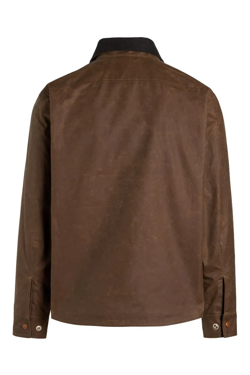 Heavy Shirt, Waxed, Dark Tan