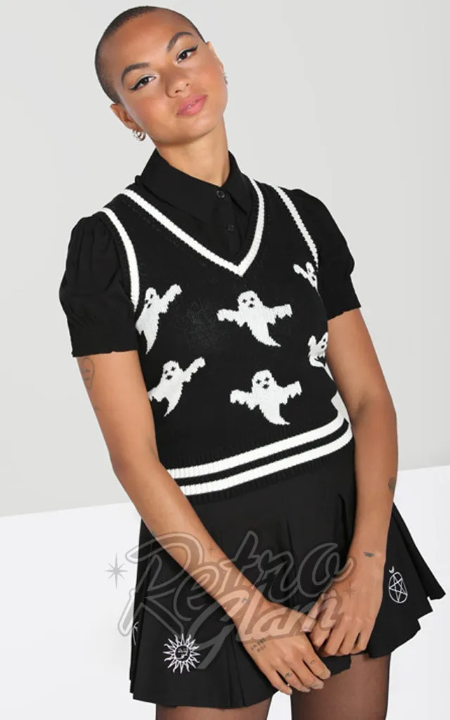 Hell Bunny Ghost Vest Top - L left only