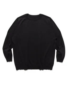 hoverlayer Knit Crew 18G Deltapeak Black