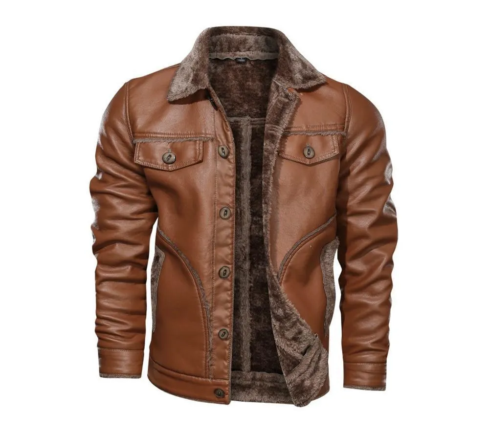 Johny Leather Motorcycle Jacket For Men