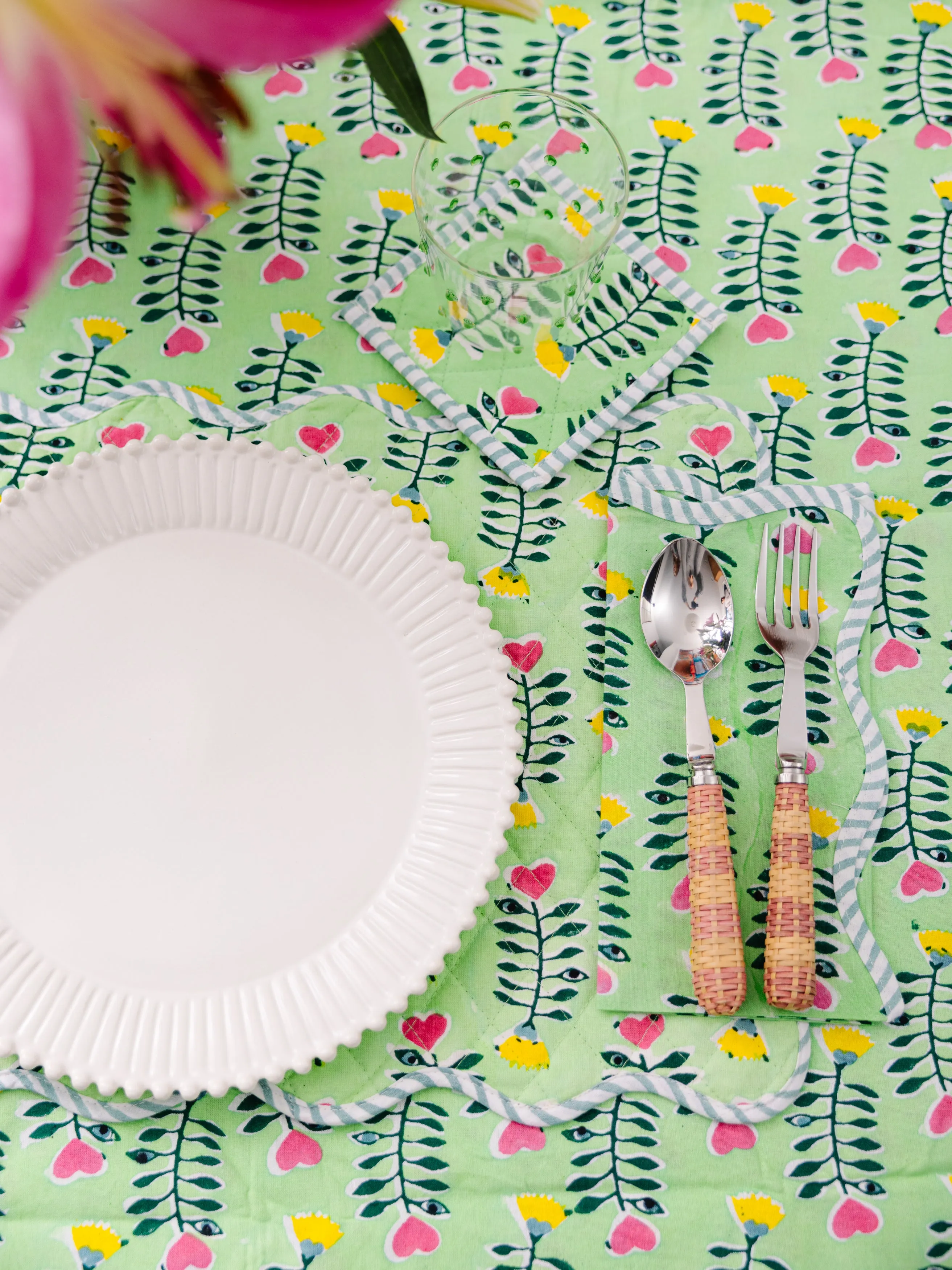 Julep Round Tablecloth