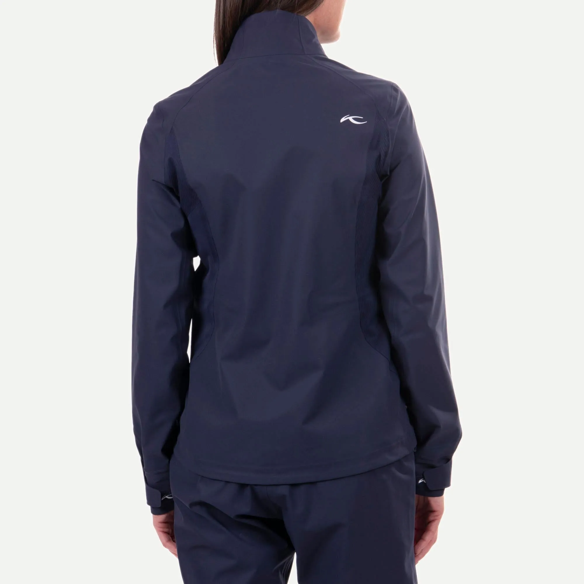 KJUS Pro 3L 3.0 Ladies Waterpoof Golf Jacket Atlanta Blue