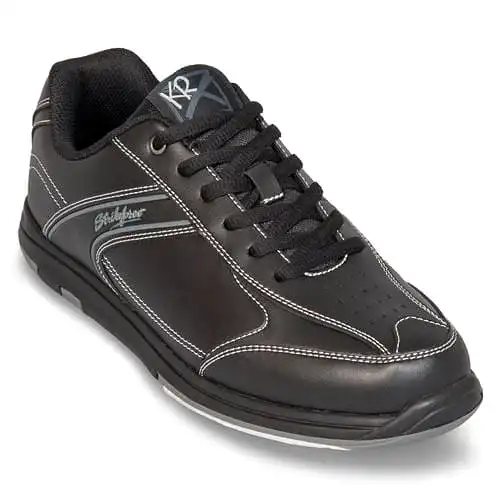 KR Strikeforce Mens Flyer Bowling Shoes Wide Black