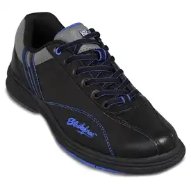 KR Strikeforce Mens Raptor Right Hand Bowling Shoes Wide Black/Royal