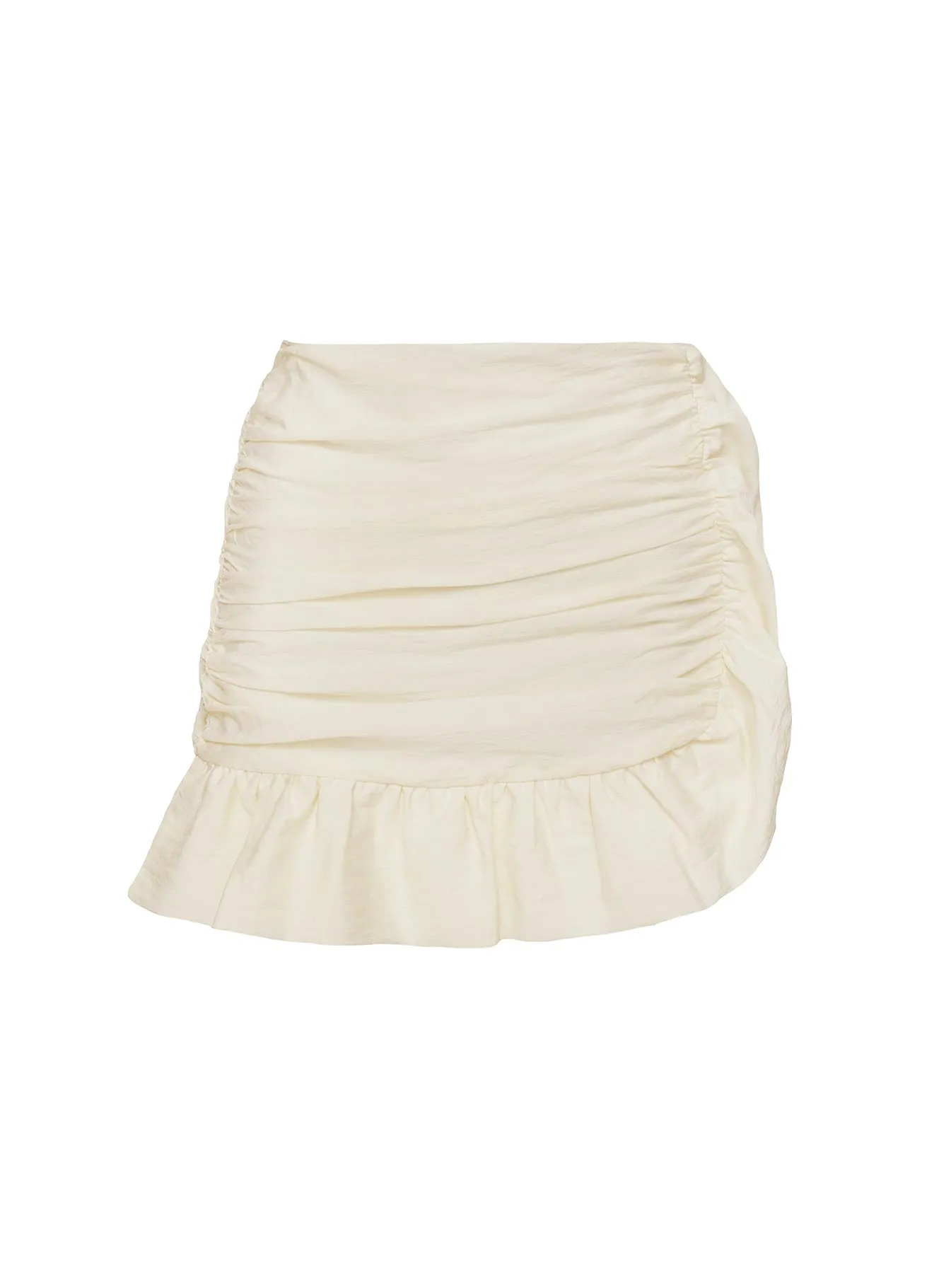 Loads Of Love Low Rise Mini Skirt Champagne